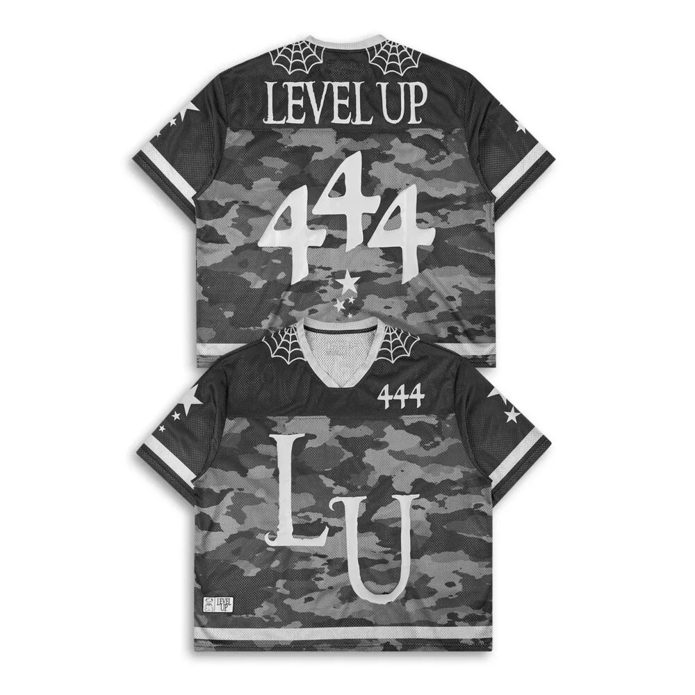 Level Up - Mesh Camo Football Jersey Size Large (L)